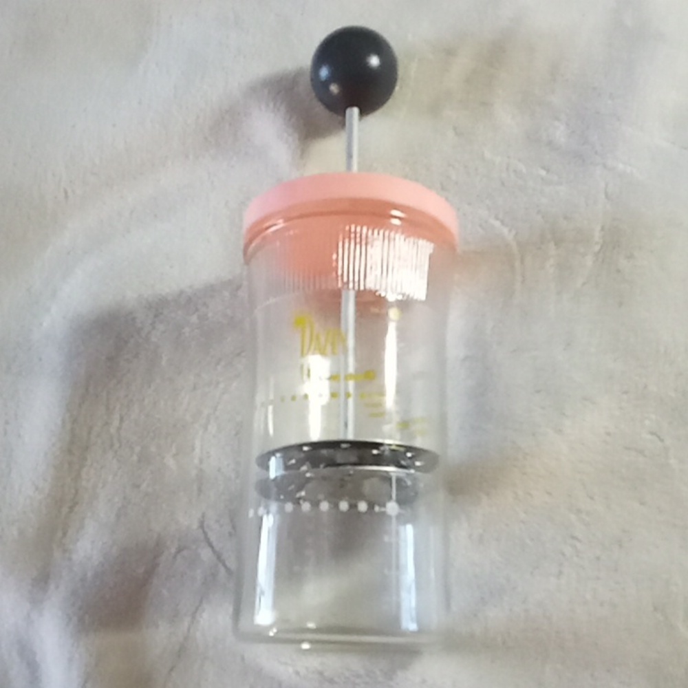 DAZEY Pink and Black MIX ER ATOR French Press Coffee Maker EUC - Picture 3 of 7